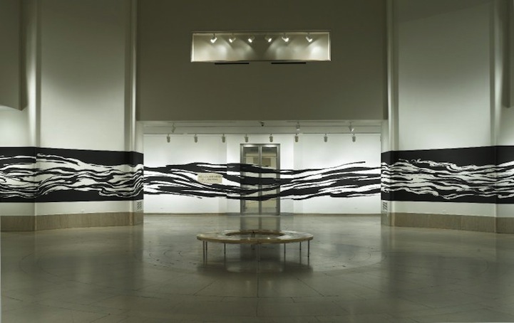 紙膠帶認真起來了！墨跡般的膠帶藝術創作