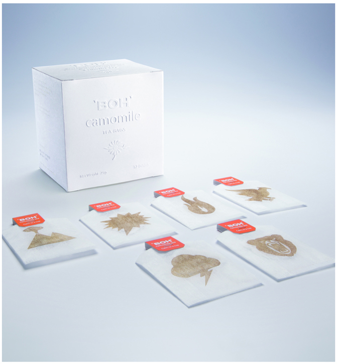 【廣告創意】治癒系茶包，用等茶的時間來沉澱心情吧！