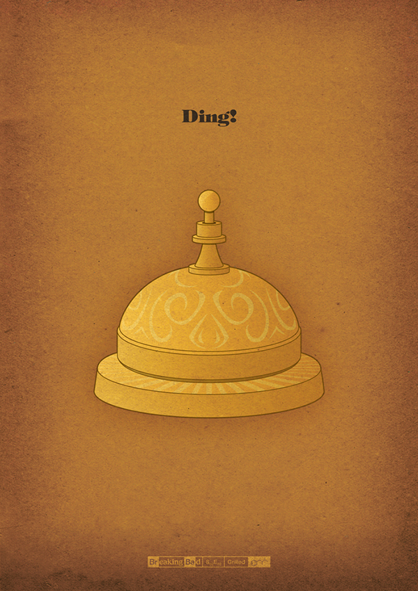 記錄每個難忘的 Breaking Bad 時刻極簡海報