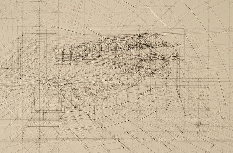 療癒黃金比例著色本！藝術家Rafael Araujo手繪蝴蝶飛舞、鸚鵡螺等自然數學之美