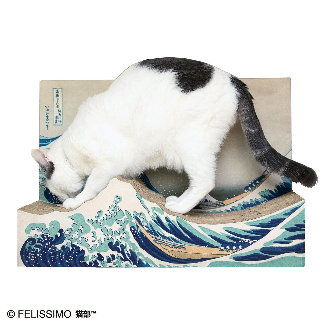 5款趣味貓咪雜貨!日本FELISSIMO推浮世繪貓抓板、哆啦A夢時光機、水果塔床組