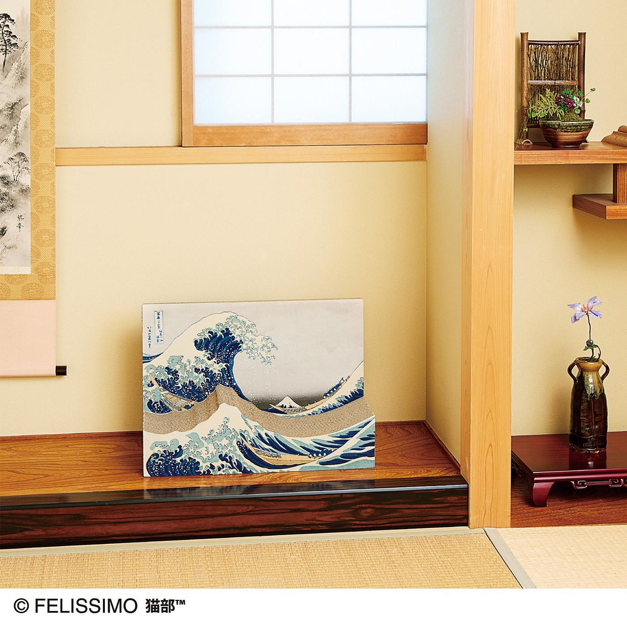 5款趣味貓咪雜貨!日本FELISSIMO推浮世繪貓抓板、哆啦A夢時光機、水果塔床組