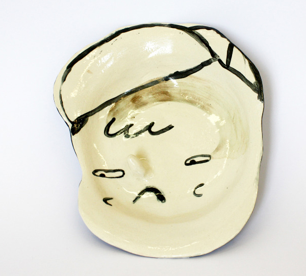 做自己就很幸福，Charlotte Mei 的小小手繪陶盤