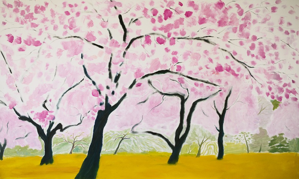 鹵貓《春天在耳邊的輕聲細語》台北開展！柔和筆觸下的四季變化、自然光景世界