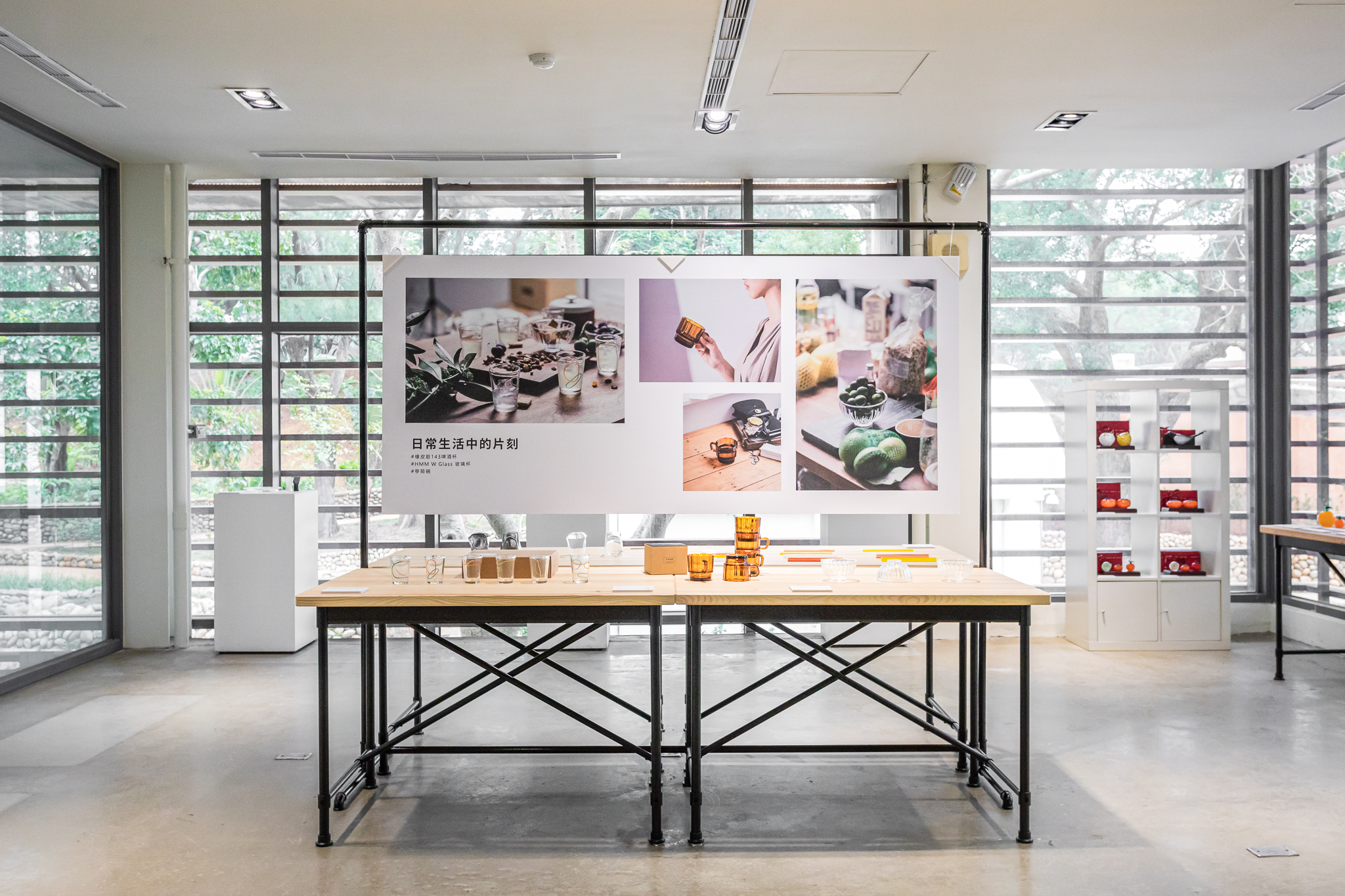 新竹特色咖啡廳「春室 The POOL 」!春池玻璃改造玻璃窯爐的通透藝文空間