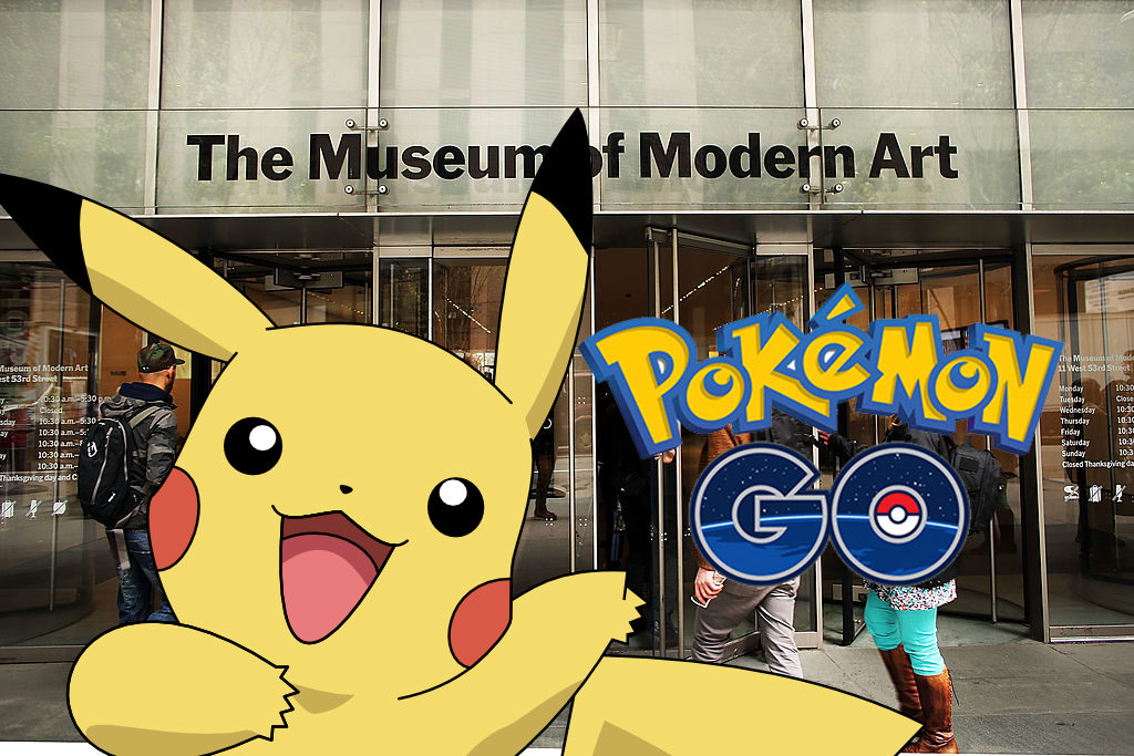 藝術品結合 Pokemon Go 博物館人潮爆滿