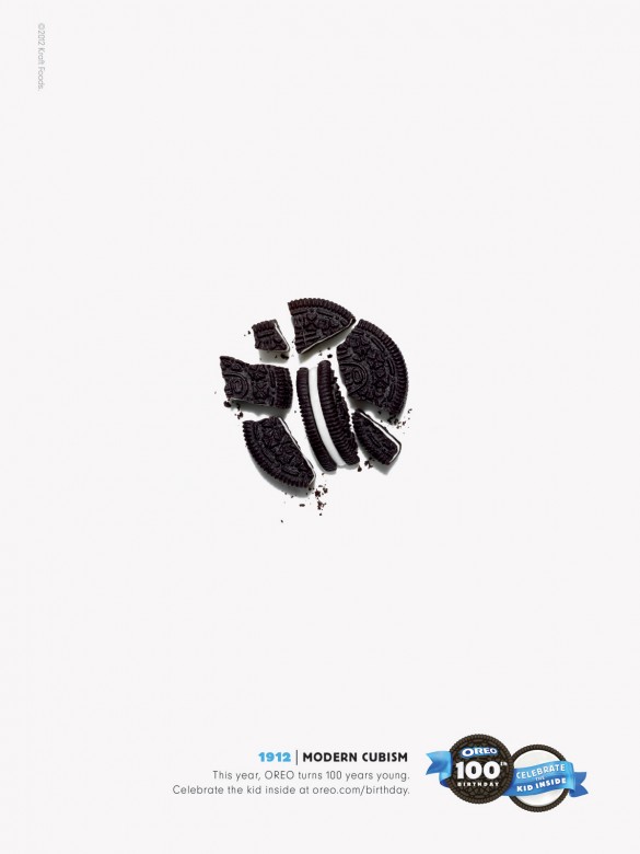 【廣告創意】轉一轉舔一舔再泡一泡居然也過了一百年！？OREO百年回顧