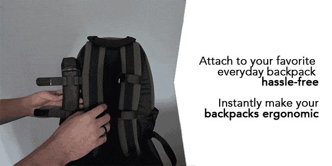 和駝背分手吧！一拉就減壓的 Super Straps 超級背帶
