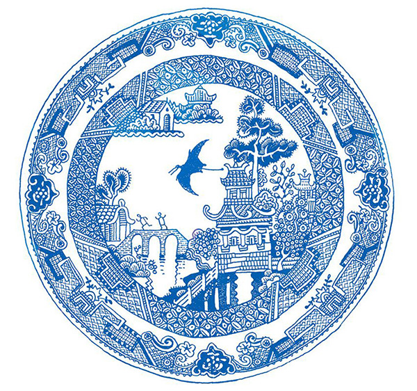 乍看無異的青花瓷，仔細看暗藏玄機