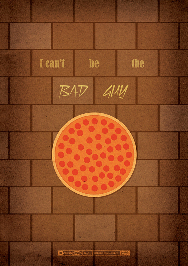 記錄每個難忘的 Breaking Bad 時刻極簡海報