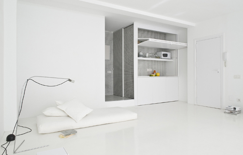 西班牙 12 坪無敵純白公寓