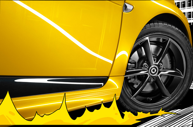 「英雄」不分大小  smart cityflame黃色旋風酷炫登場