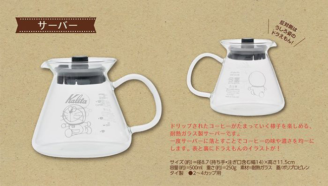 日本郵局限定販售!日本手沖第一品牌 KALITA x 哆啦 A 夢手沖咖啡組
