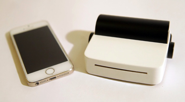 專為智慧型手機使用的迷你印表機 droPrinter