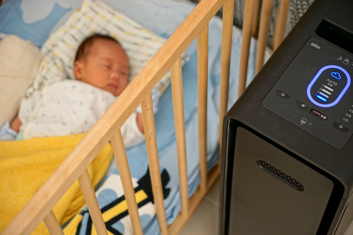 絕不妥協的雙重過濾淨化,守護全家人的呼吸健康:【德國百靈 SensorAir空氣清淨機】開箱動手玩