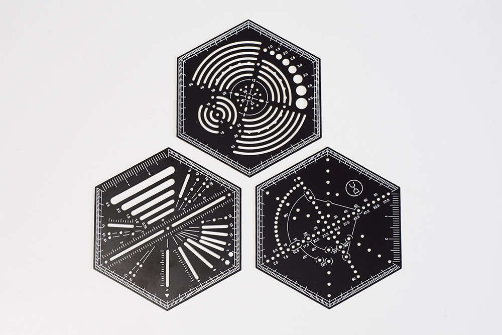畫出完美設計的繪圖尺！「HEXAGONAL RULER 2.0」設計人必備質感製圖工具