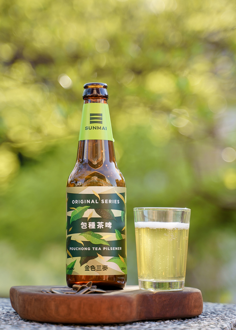 春暖花開喝「茶香」啤酒！SUNMAI 金色三麥最新「包種茶啤酒」限量開賣