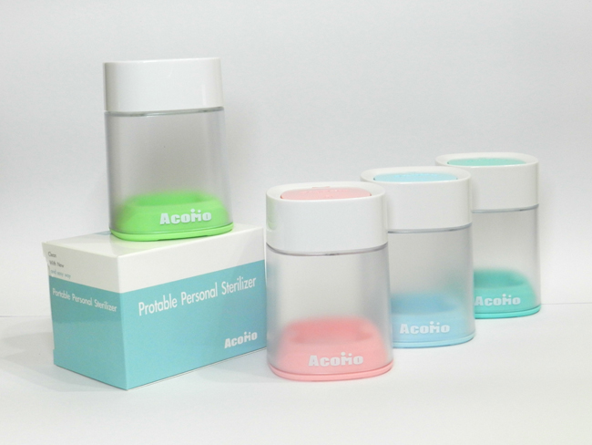 AcoMo PPS可攜式個人殺菌器，隨手可得的純淨