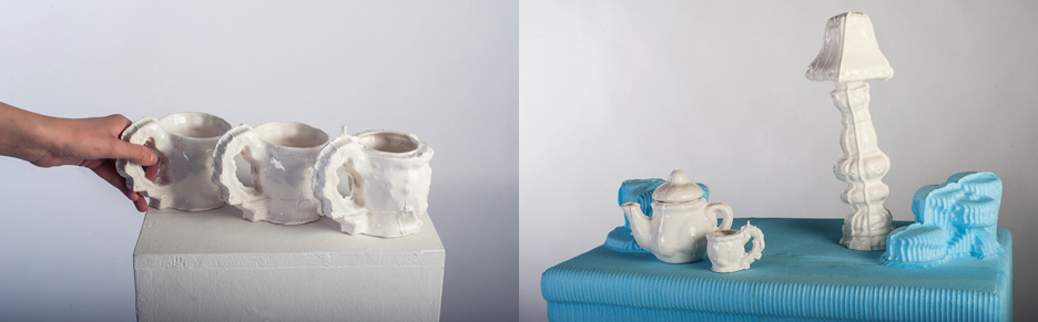 小東西放大了總是看起來怪， 1：1 比例放大的娃娃屋家具