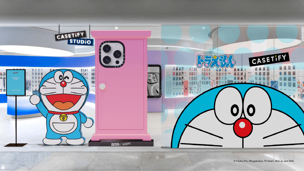 哆啦A夢 X CASETiFY聯名系列！竹蜻蜓耳機保護殼、任意門手機殼、銅鑼燒耳機登場
