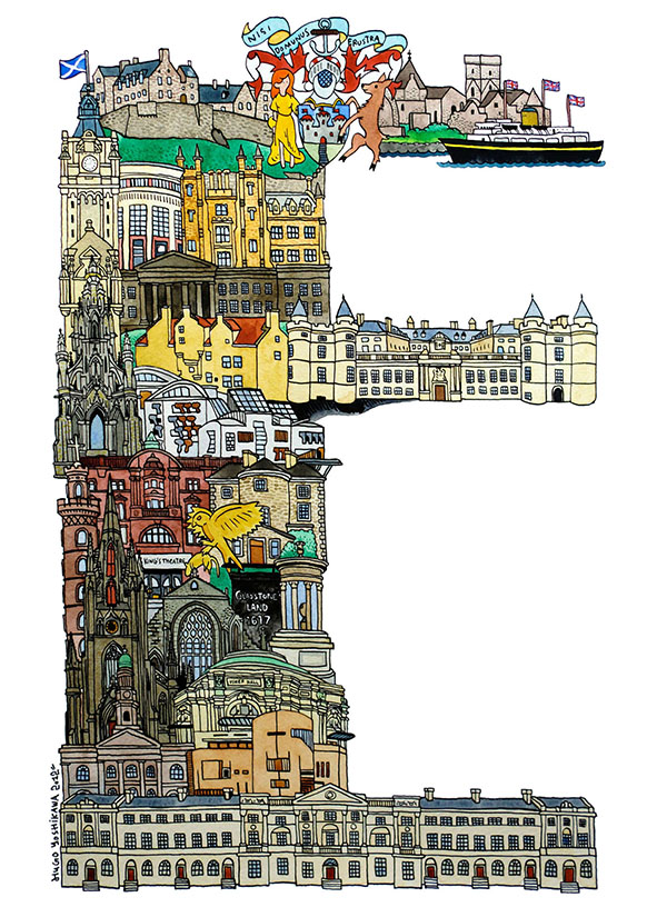 26 個歐洲城市特色,變身成為英文字母