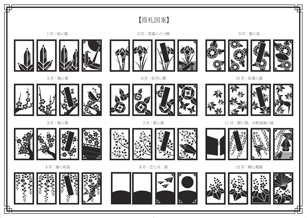 美到捨不得拿起來玩的日式紙牌「霞札」!揉合純白極簡浮雕、日本傳統美學的絕美花札設計