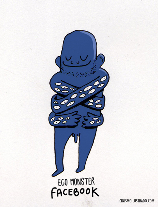 既無奈又寫實，充滿警示意味的小插畫集