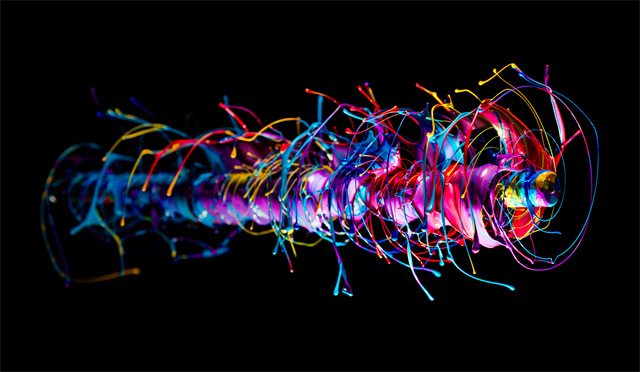 不是用畫的！高速旋轉下的瞬間靜止照