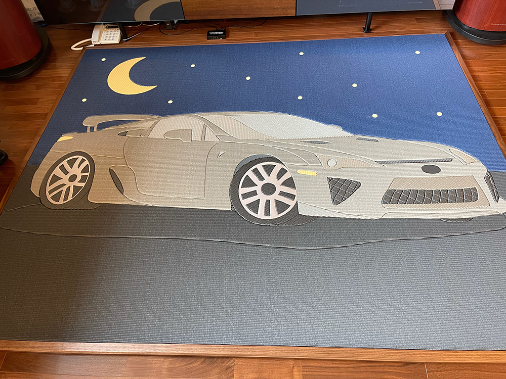 翻轉傳統工藝！日本榻榻米職人山田憲司以神龍、山水為靈感的藝術榻榻米