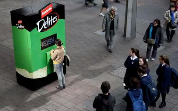 【廣告創意】免費零食大挑戰,你願意豁出去多少呢?