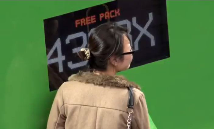 【廣告創意】免費零食大挑戰,你願意豁出去多少呢?