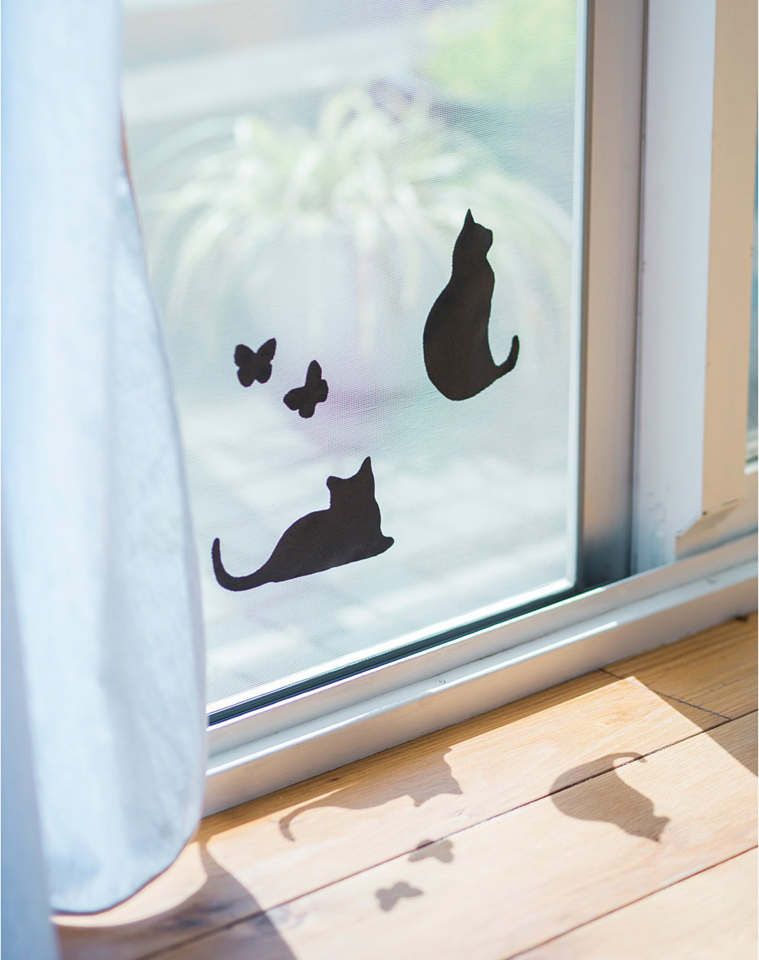 最可愛的補丁，貓咪紗窗貼