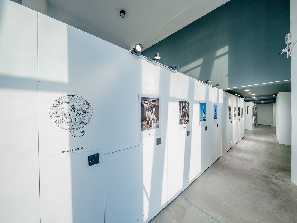 屏東看海美術館 「船仔貓」展覽！日本藝術家矢延憲司打造金屬貓雕塑、創作手稿