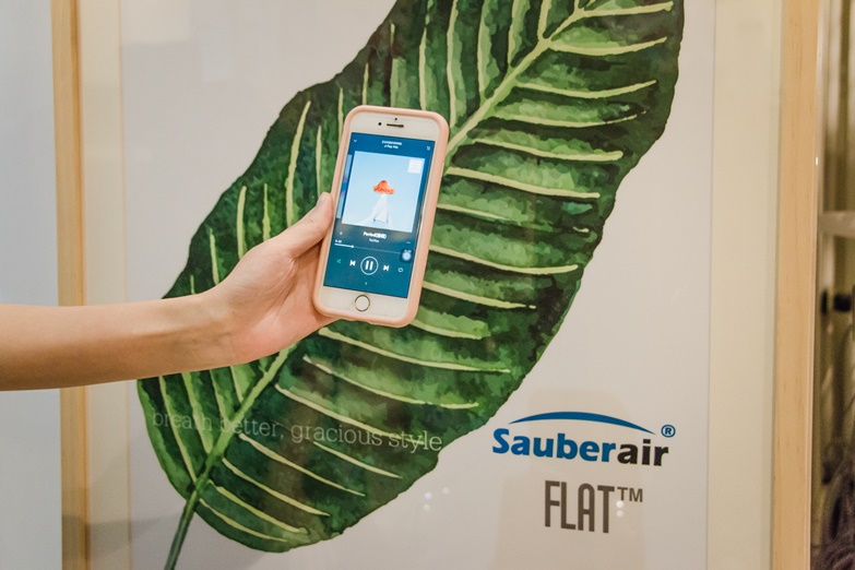 再見了落地式清淨機！ FLAT 徹底融入居家美學，追求好空氣絲毫不打折