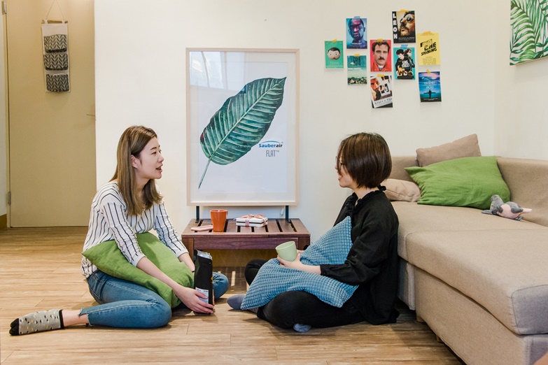 再見了落地式清淨機！ FLAT 徹底融入居家美學，追求好空氣絲毫不打折