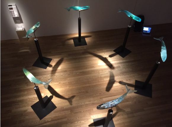藝術系學生畢業作品，醞釀於海洋中的六道輪迴