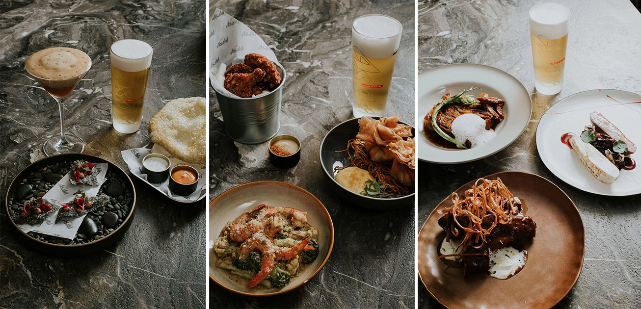 東洋味 Asahi SUPER DRY 朝日啤酒摩登冷調小酒館快閃店台北開張!3 位海內外名廚輪番暢飲搭餐