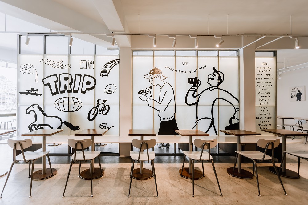 CHALKBOY x WHOSMiNG聯展登場！台日藝術家手繪咖啡光景亮相CAFE!N台中公益店