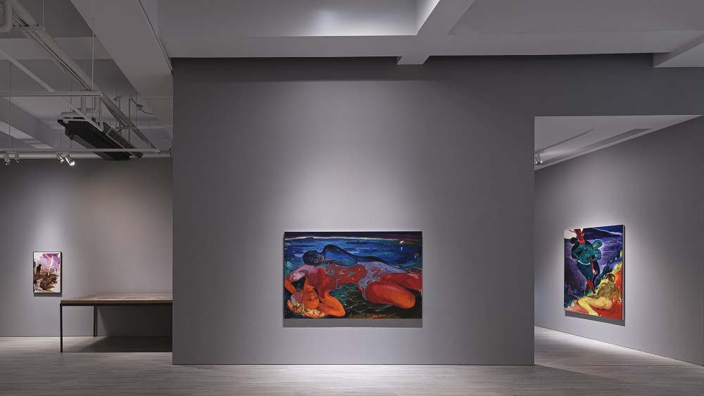 安卓藝術《燃燒的圖像：傅饒》開展！瑰麗色彩下充滿戲劇張力的鬼魅人物