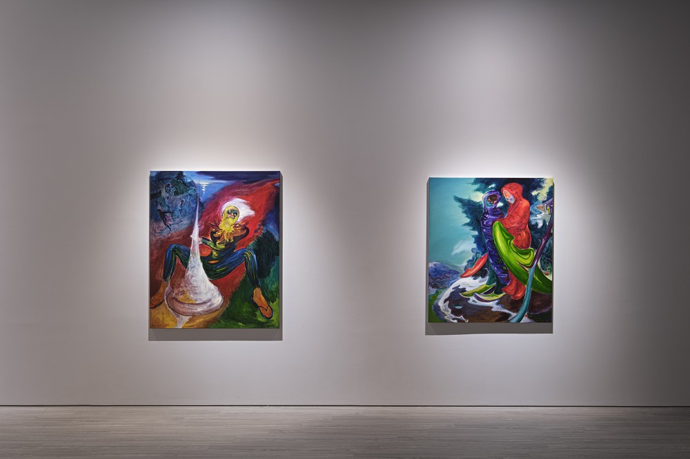 安卓藝術《燃燒的圖像：傅饒》開展！瑰麗色彩下充滿戲劇張力的鬼魅人物