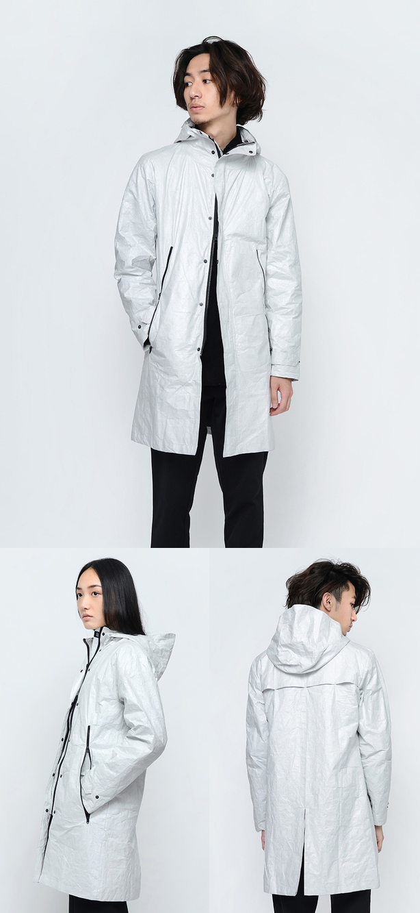 從化學防護衣到帥氣防風大衣，Fyber Forma 的科技紙材奇幻之旅