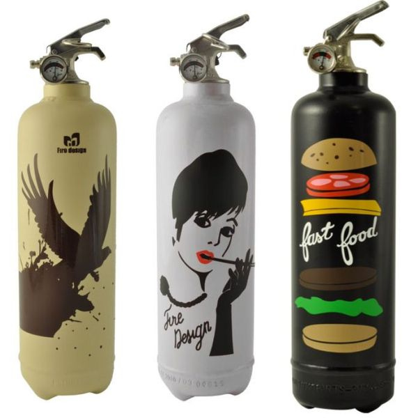 滅火器的奢華浪漫，誰說一定要是大紅色?!