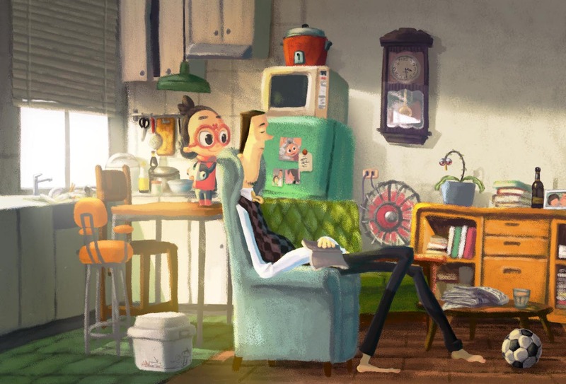 做自己的大貓工作室---《七點半的太空人》原創動畫