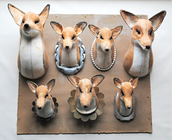 舊布料構築奇幻世界！英國藝術家Mister Finch的夢幻織品布雕創作