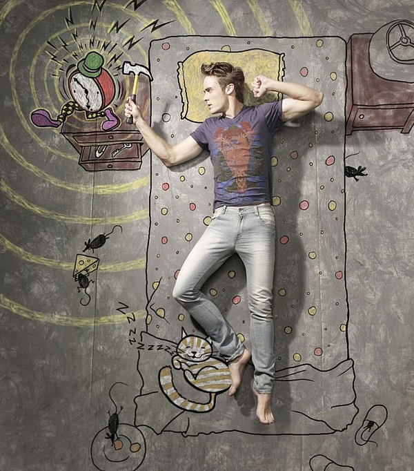 可愛的白日夢繪畫,今天你想做哪個夢?