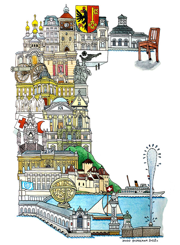 26 個歐洲城市特色,變身成為英文字母