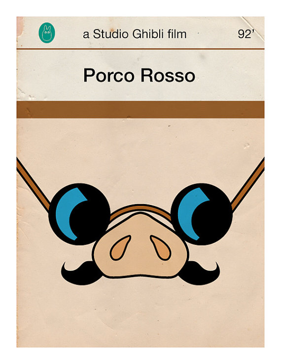 向經典致敬再一發！極簡版宮崎駿電影海報