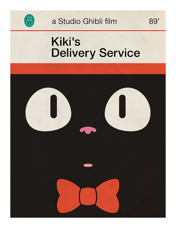 向經典致敬再一發！極簡版宮崎駿電影海報