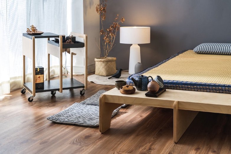 家具不再是搬家負擔，輕鬆組裝還能帶著走的「雙人模組床架」