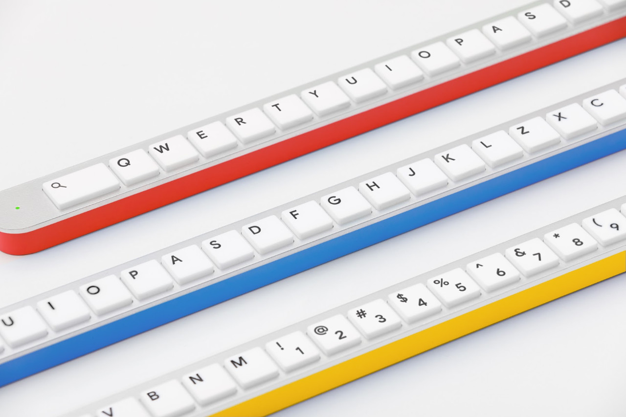 日本Google推「Gboard棒」長條鍵盤！165公分長可當登山杖、量尺甚至防貓亂踩